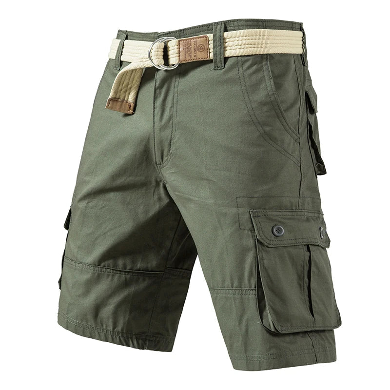 Komfortable Afslappet Praktisk Cargo Knæshorts