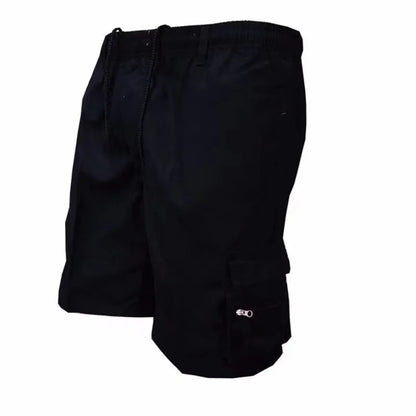 Afslappede Rummelige Herre Cargo Shorts