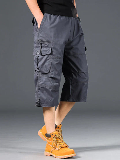 Lette Funktionelle Lange Cargo Shorts