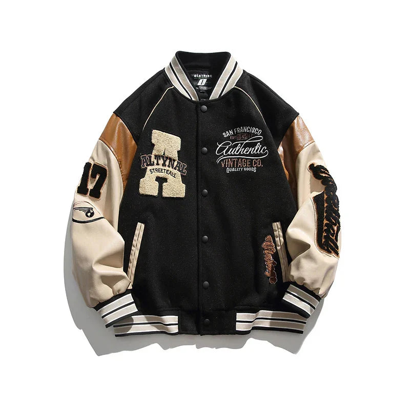 Afslappet Casual Herre Baseball Jakke