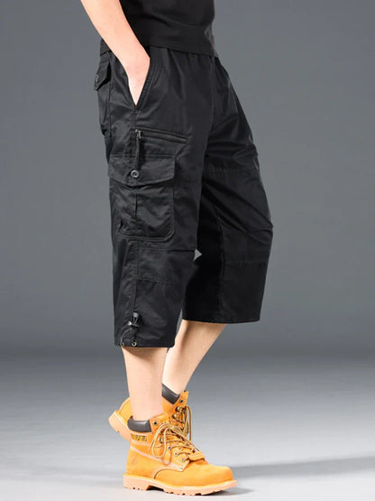 Lette Funktionelle Lange Cargo Shorts