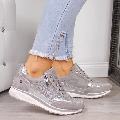 Komfortable Ortopædiske Sneakers med Lynlås