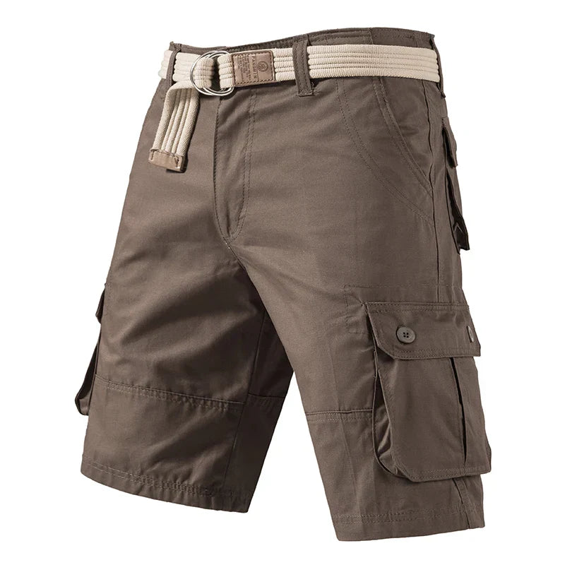 Komfortable Afslappet Praktisk Cargo Knæshorts