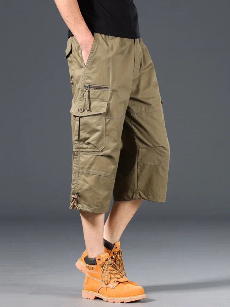 Lette Funktionelle Lange Cargo Shorts