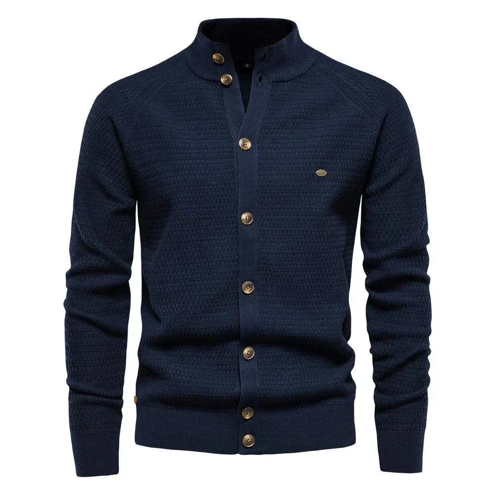Stilfuld Premium Blød Bomulds Cardigan