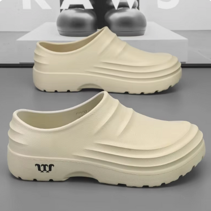 Sienna - Elegante slip-on træsko med slidstærk sål