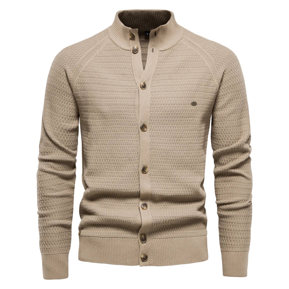 Stilfuld Premium Blød Bomulds Cardigan