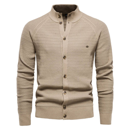 Stilfuld Premium Blød Bomulds Cardigan