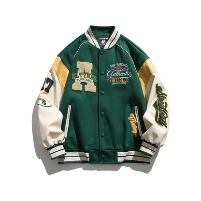 Afslappet Casual Herre Baseball Jakke