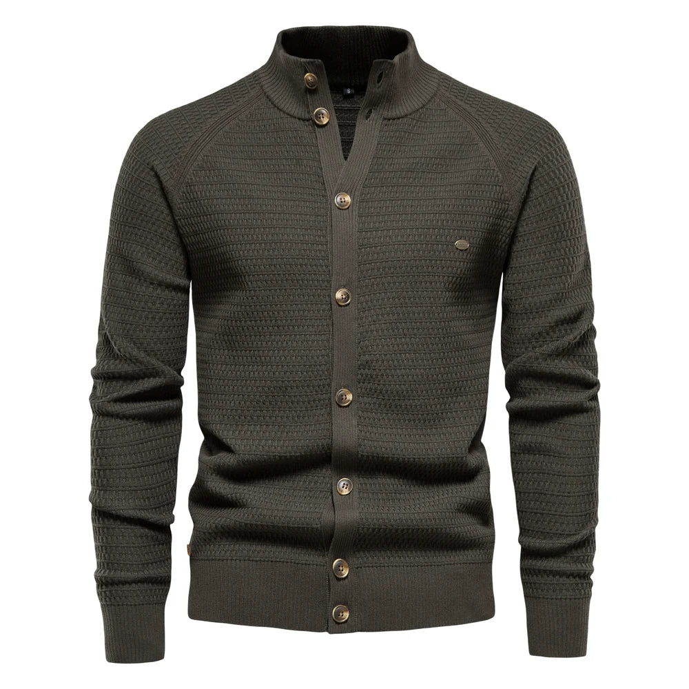 Stilfuld Premium Blød Bomulds Cardigan