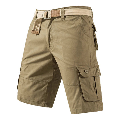 Komfortable Afslappet Praktisk Cargo Knæshorts