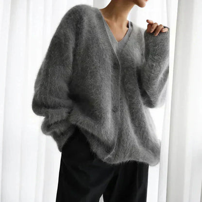 Stilfuld Elegant Stor Cashmere Sweater
