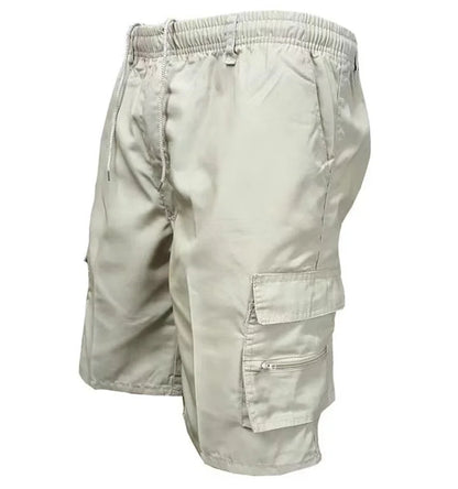 Afslappede Rummelige Herre Cargo Shorts