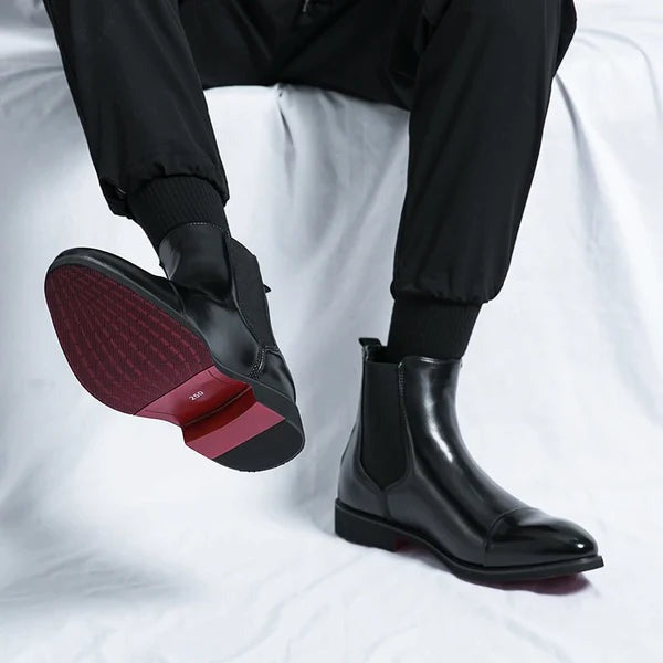 Benjamin | Elegante Alsidige Læderstøvler Med Ergonomisk Pasform