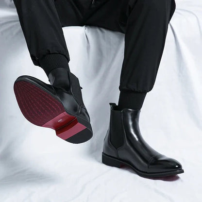Benjamin | Elegante Alsidige Læderstøvler Med Ergonomisk Pasform