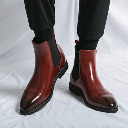 Benjamin | Elegante Alsidige Læderstøvler Med Ergonomisk Pasform