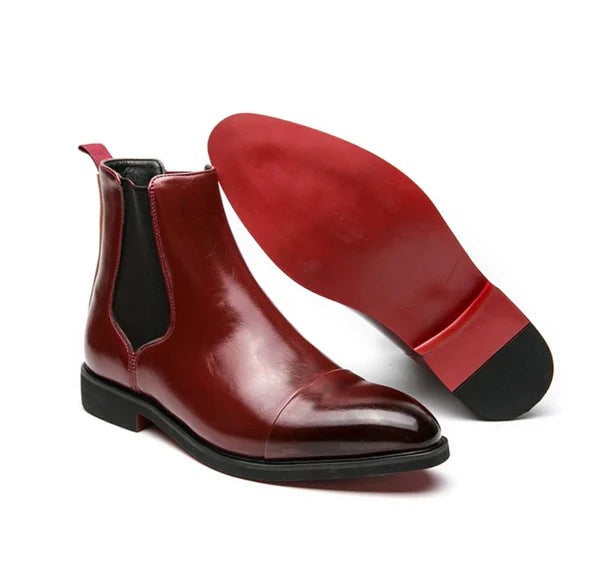 Benjamin | Elegante Alsidige Læderstøvler Med Ergonomisk Pasform