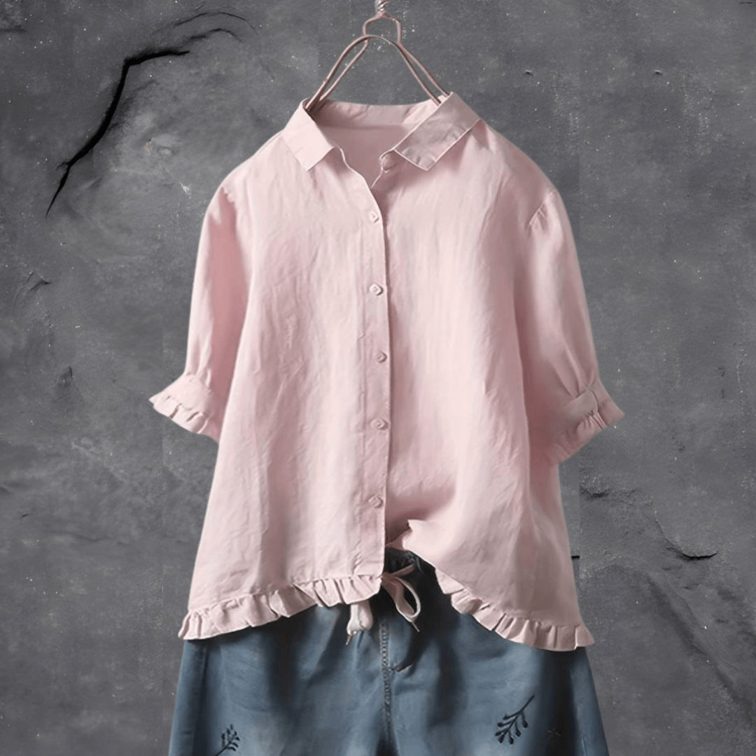 Celeste™ - Elegantes & Raffiniertes Hemd