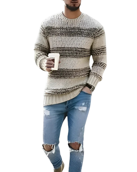 Elegant Eksklusiv Blød Premium Striktrøje