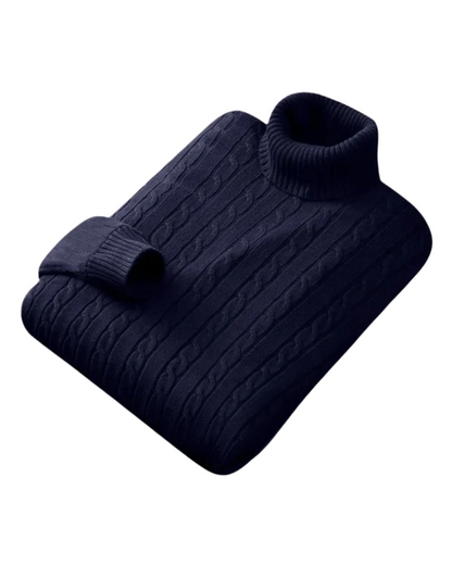 Stilfuld Turtleneck Sweater Til Herrer