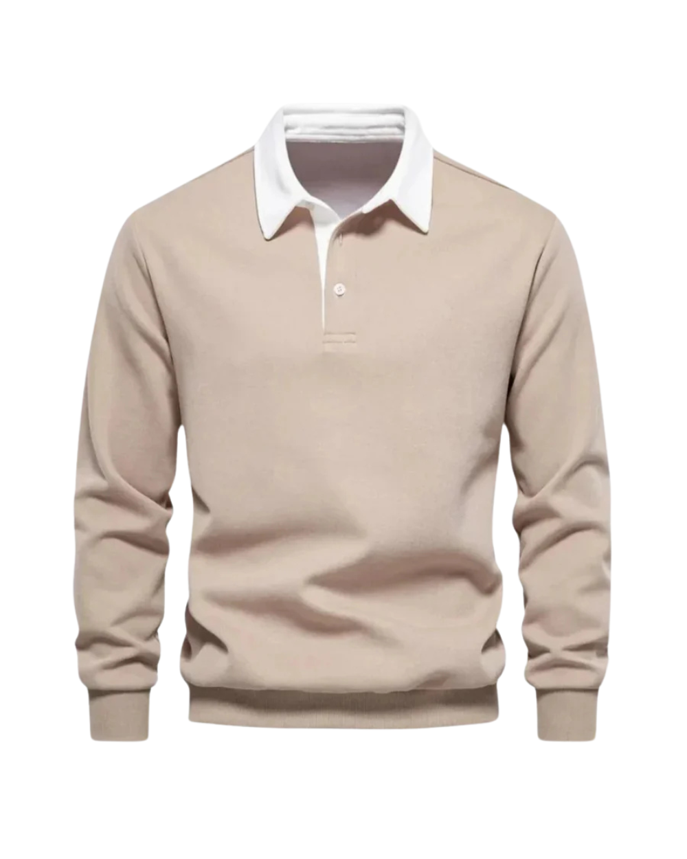 Elegant Casual Stilfuld Polo Sweater