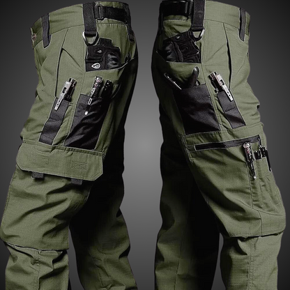 Herre Camo Cargo Bukser Med Flere Lommer