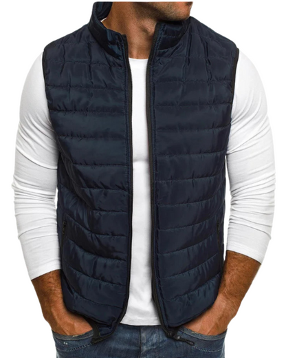 Stilfuld Let Elegant Herre Sommervest