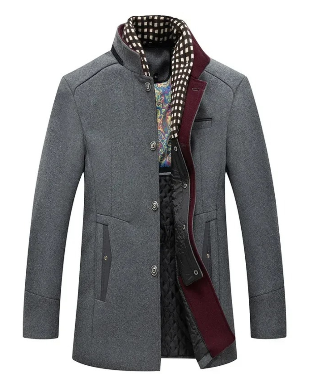 Stilfuld Chic Elegant Herre Frakke