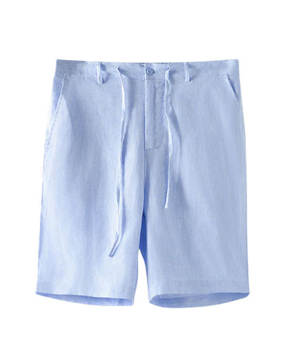 Komfortable Højkvalitets Let Linned Shorts