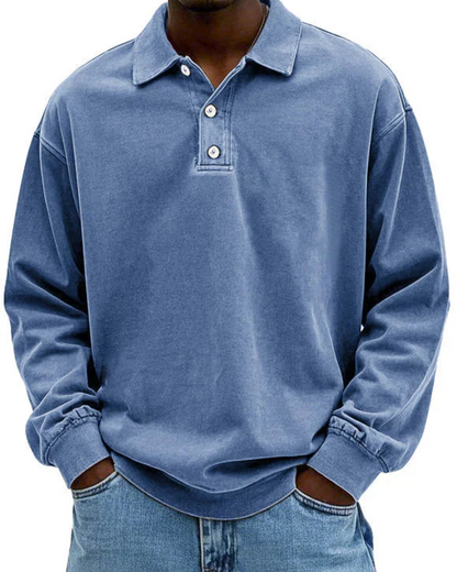 Elegant Stilfuld Premium Polo Sweater