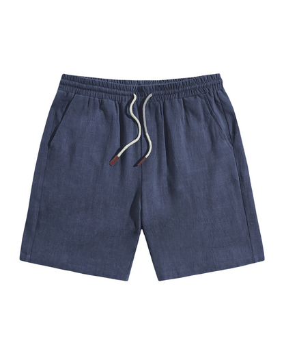 Let Afslappet Linned Sommer Shorts