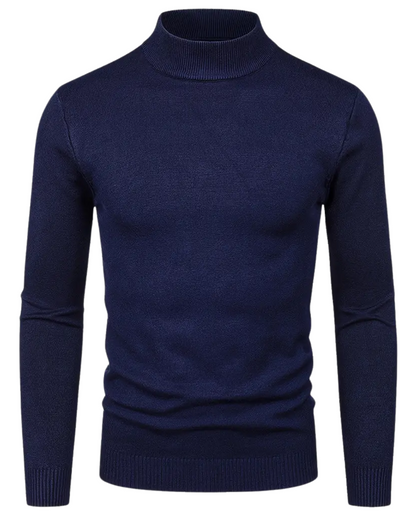 Elegant Turtleneck Sweater Til Herrer
