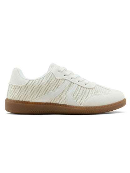 Selma | Strukturvævet Sneakers Med Farvet Sål