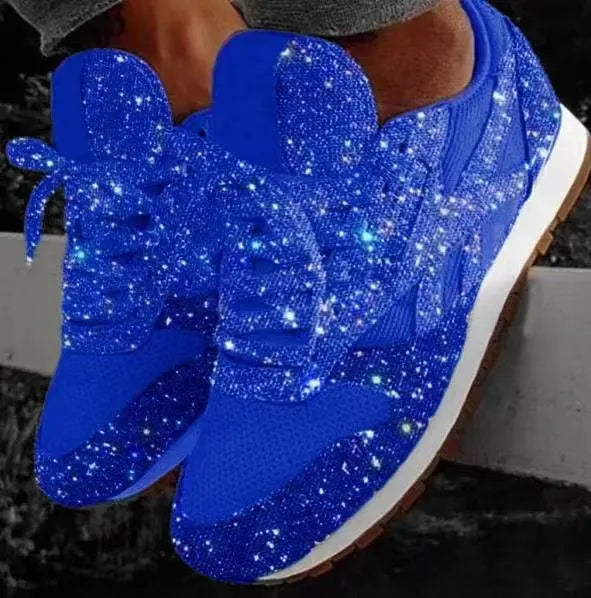 Komfortable Komfortabel Stilfuld Glitrende Sneakers
