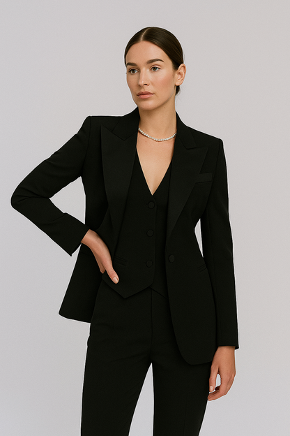 Stilfuldt Elegant Dame Forårs Sæt