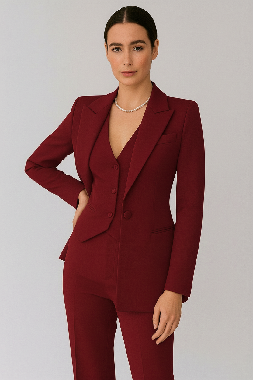 Stilfuldt Elegant Dame Forårs Sæt