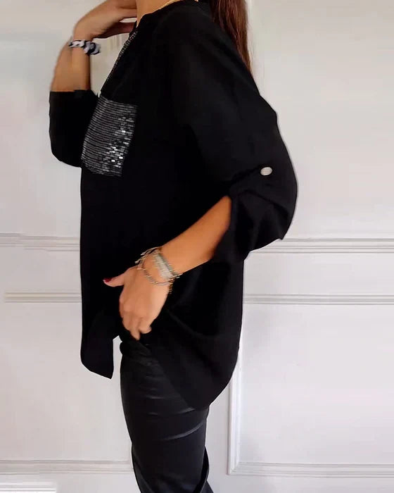Elaine™ - Schickes Glamour-Top