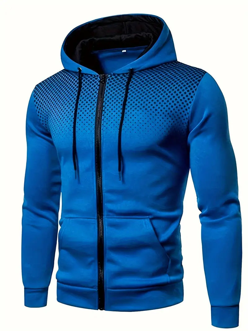 Paul | Varm Termo Hoodie i Polyester med Lommer og Hætte