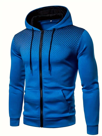 Paul | Varm Termo Hoodie i Polyester med Lommer og Hætte