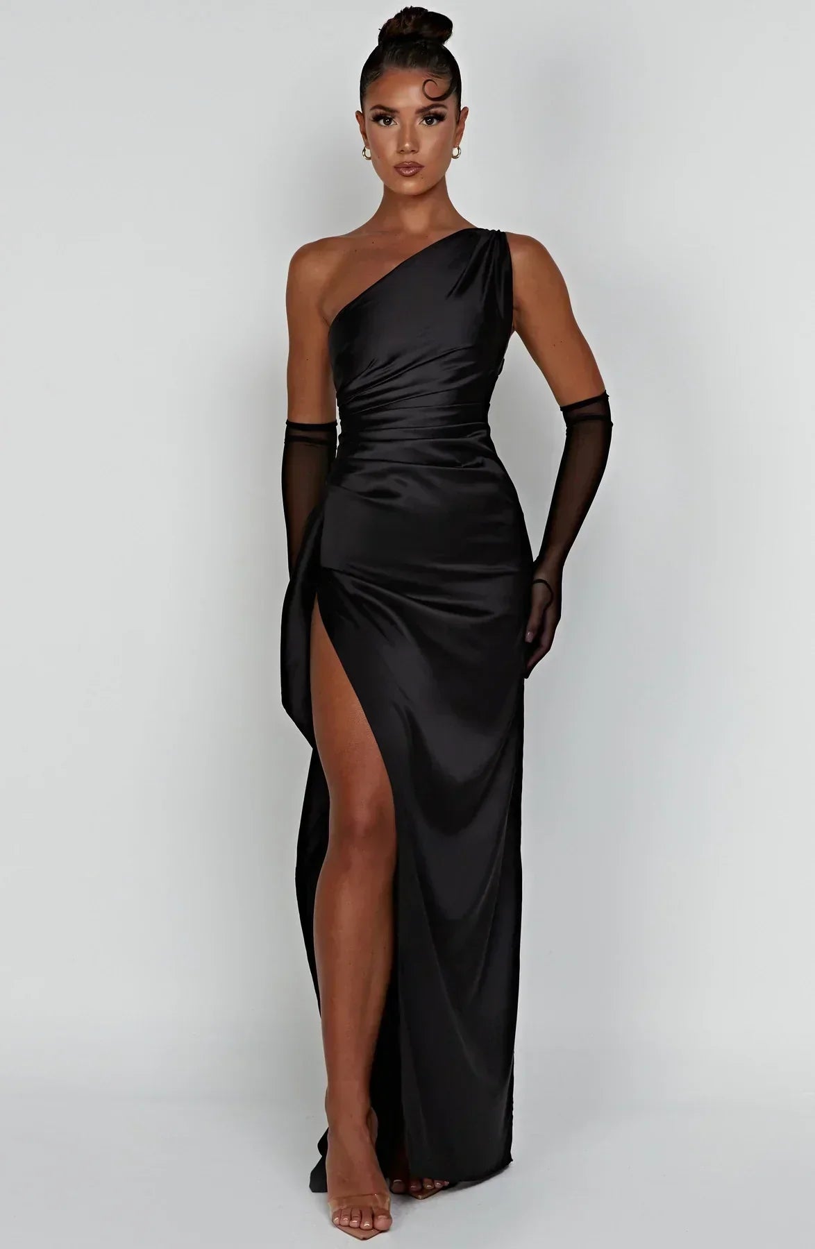 Moderne Dame Elegant Stilfuld Aftenkjole