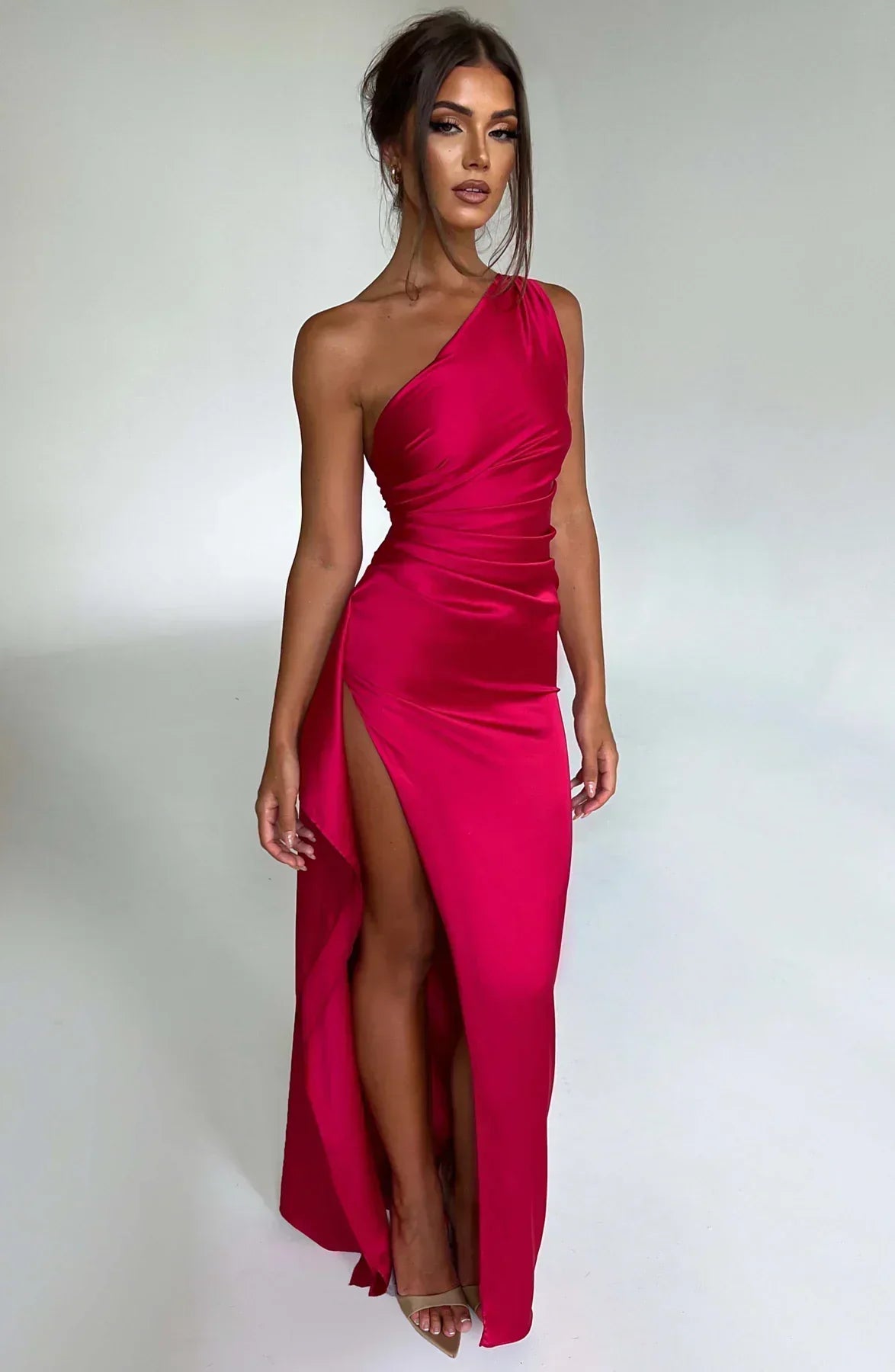 Moderne Dame Elegant Stilfuld Aftenkjole