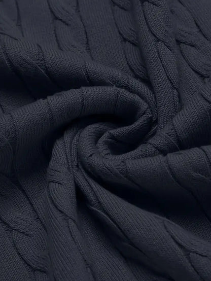 Elegant Afslappet Komfortabel Herre Pullover