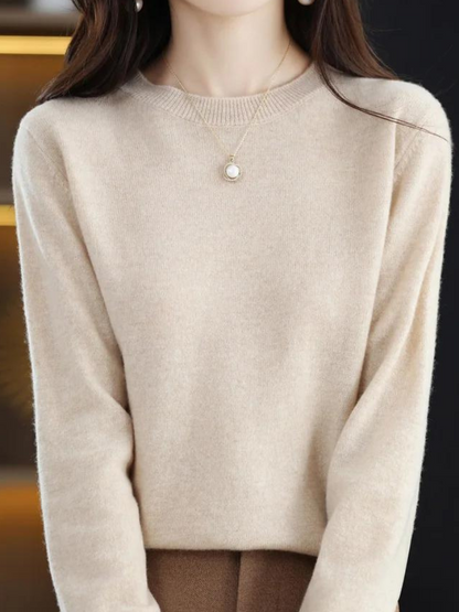 Edda | Elegant strikpullover med blød maske og moderne pasform