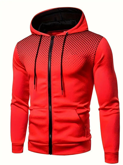 Paul | Varm Termo Hoodie i Polyester med Lommer og Hætte