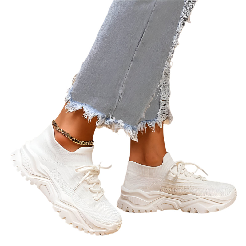 Aria - Chunky slip-on sneakers ankelhøje