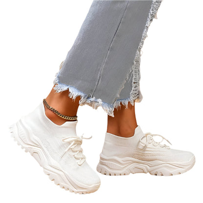 Aria - Chunky slip-on sneakers ankelhøje