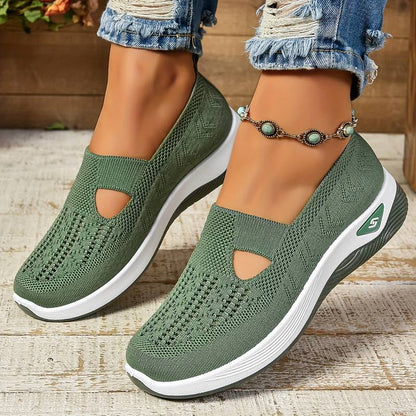 Rosamaria - Stilfulde Slip On Sneakers Med Udskæringer Til