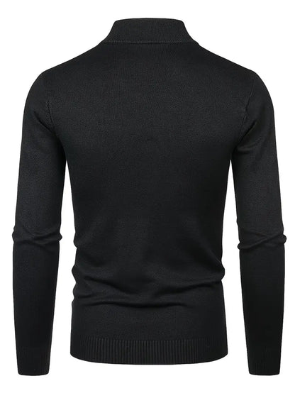 Elegant Turtleneck Sweater Til Herrer