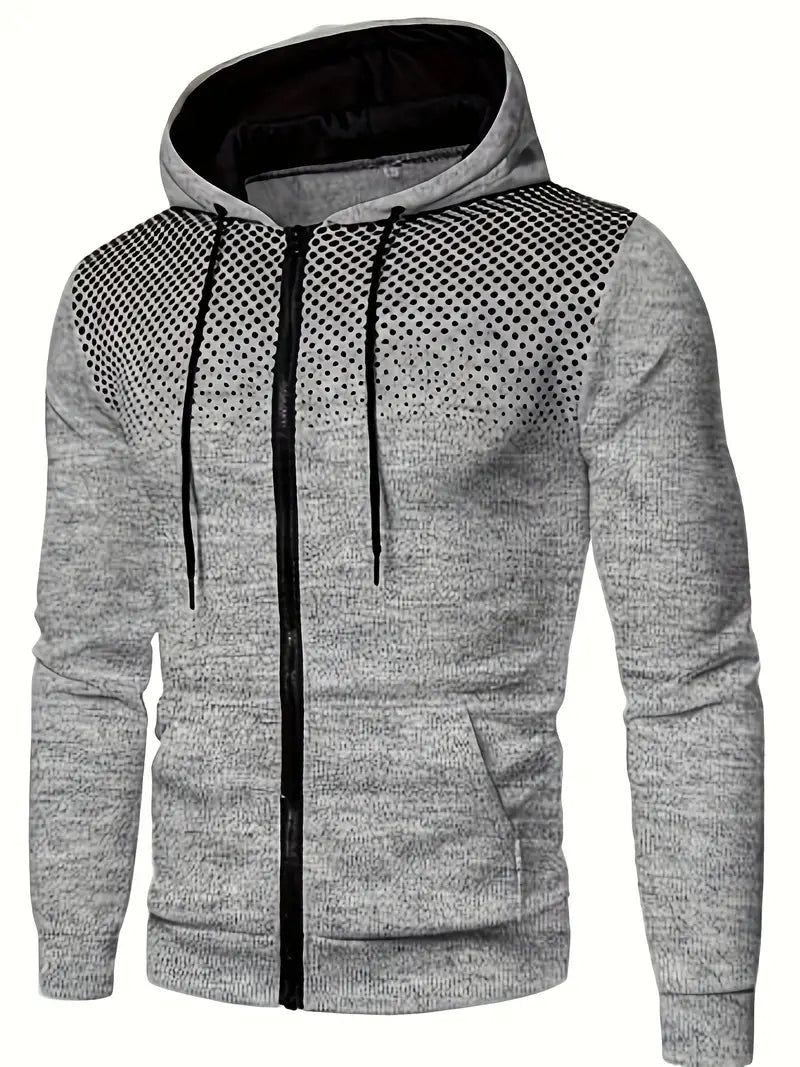 Paul | Varm Termo Hoodie i Polyester med Lommer og Hætte