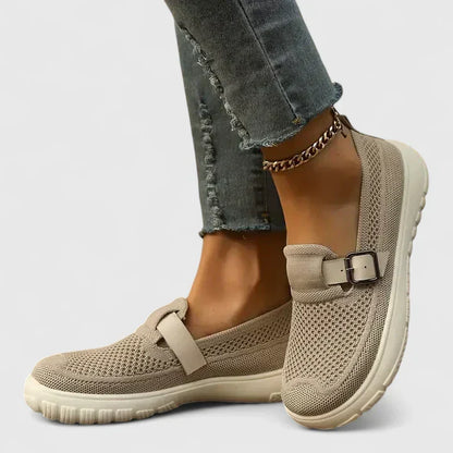 Dame Forårs Casual Sneakers med Spænde